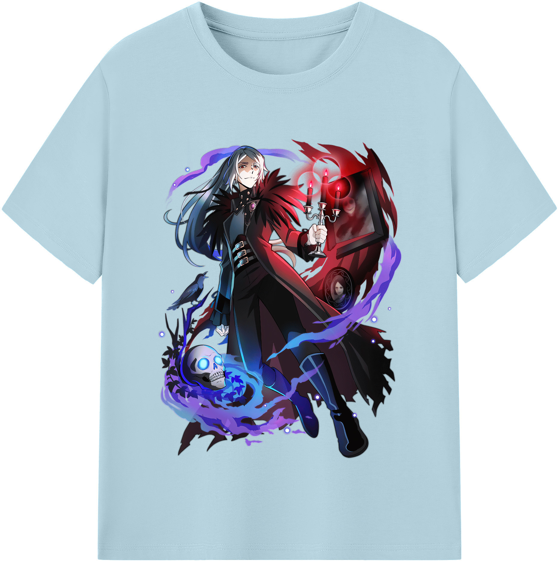 （画像用） 文豪ストレイドッグス Bungo Stray Dogs 綿100％半袖Tシャツ（フロントプリント）